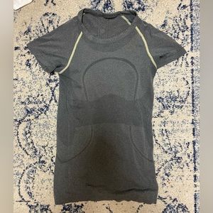 Grey lululemon swiftly tech shirt